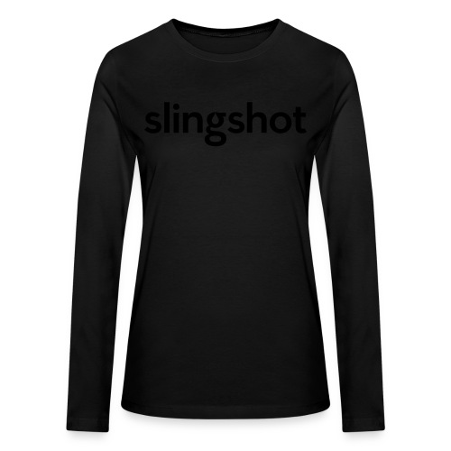 SlingShot Logo - Bella + Canvas Women's Long Sleeve T-Shirt