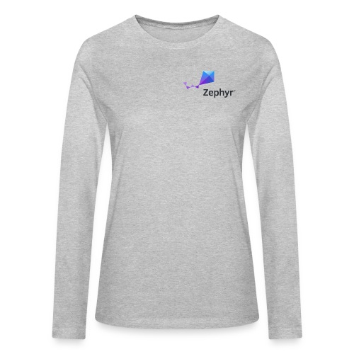 Zephyr w/ URL on back - Bella + Canvas Women's Long Sleeve T-Shirt