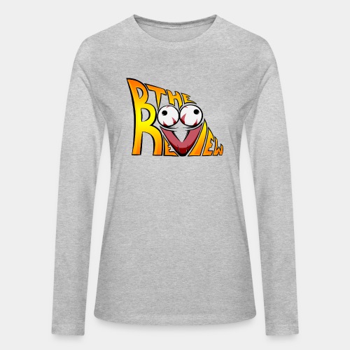 The Boo Review Icon (Gradient Pattern) - Bella + Canvas Women's Long Sleeve T-Shirt