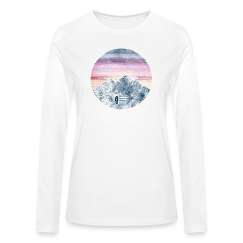 Mountain Sunset - Bella + Canvas Women's Long Sleeve T-Shirt
