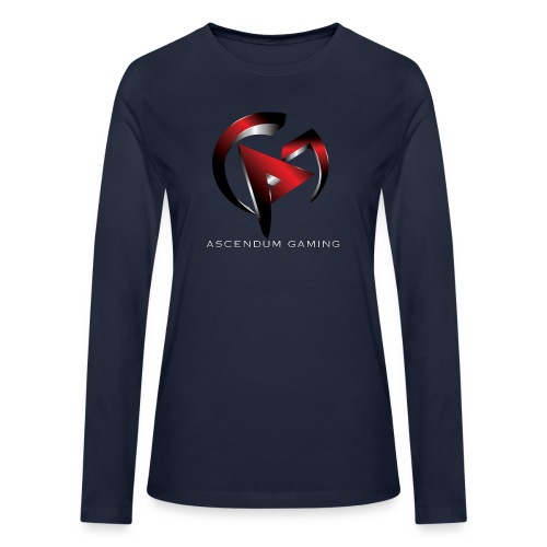 Ascendum Gaming Logo - Bella + Canvas Women's Long Sleeve T-Shirt