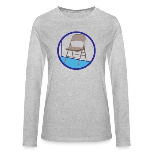 the Chair is Against Wall - Bella + Canvas Women's Long Sleeve T-Shirt