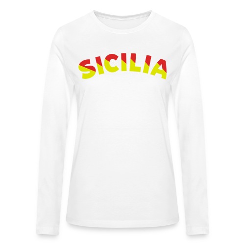 SICILIA - Bella + Canvas Women's Long Sleeve T-Shirt