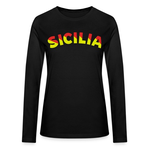 SICILIA - Bella + Canvas Women's Long Sleeve T-Shirt