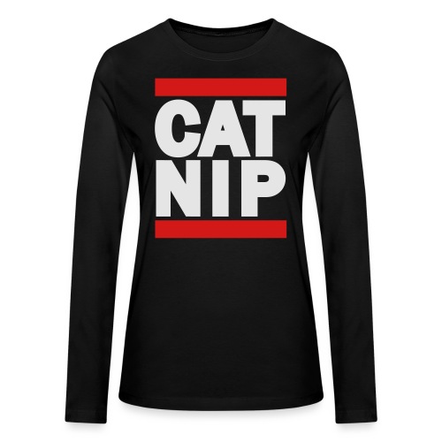 CAT NIP - Bella + Canvas Women's Long Sleeve T-Shirt