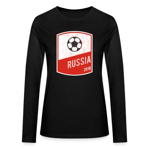 Russia Team - World Cup - Russia 2018 - Bella + Canvas Women's Long Sleeve T-Shirt