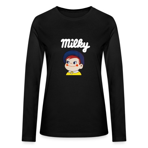 Milky Poko Sweater - Mens - Bella + Canvas Women's Long Sleeve T-Shirt