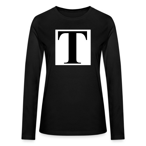 T stand for tavion - Bella + Canvas Women's Long Sleeve T-Shirt