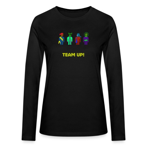 Spaceteam Team Up! - Bella + Canvas Women's Long Sleeve T-Shirt