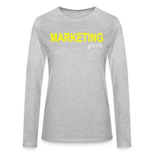 Marketing Guru - Bella + Canvas Women's Long Sleeve T-Shirt