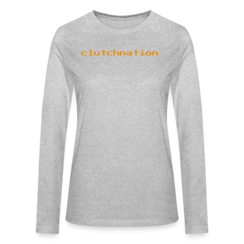 clutchnation LIMTED TIME GOLD VG MERCH!!!! - Bella + Canvas Women's Long Sleeve T-Shirt