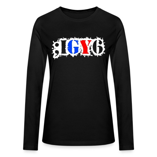 Team IGY6 Gaming Logo - Bella + Canvas Women's Long Sleeve T-Shirt