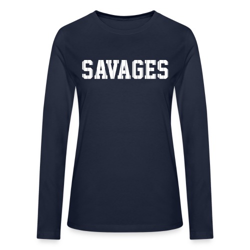 New York Savages - Bella + Canvas Women's Long Sleeve T-Shirt