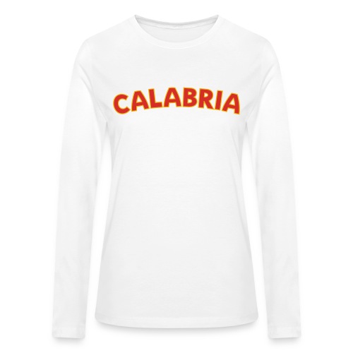 Calabria - Bella + Canvas Women's Long Sleeve T-Shirt