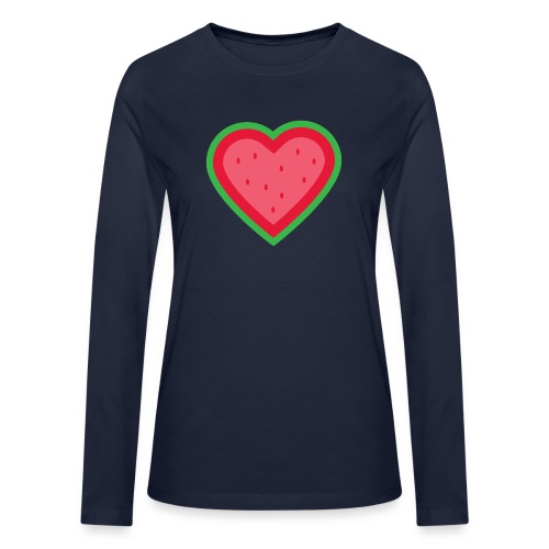 Fruit Love - Bella + Canvas Women's Long Sleeve T-Shirt