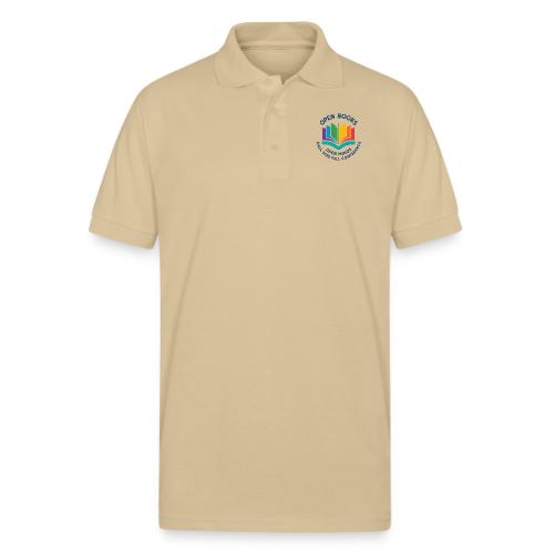 OASL Fall 2025 Logo transparent - Gildan Unisex 50/50 Jersey Polo