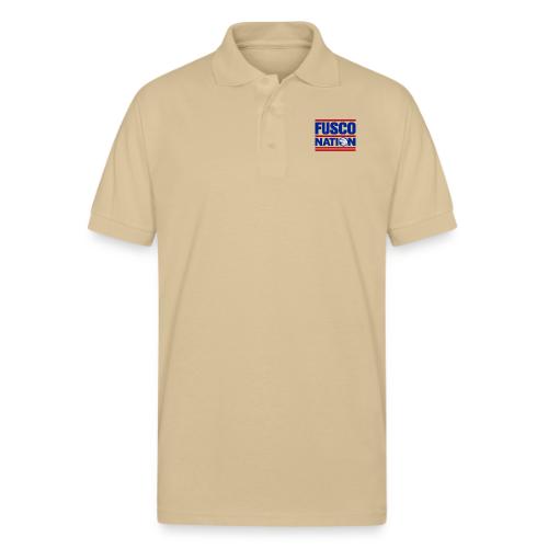 Fusco Nation with Eagle (250th Show Commemorative) - Gildan Unisex 50/50 Jersey Polo