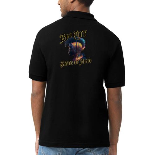 Big City State of Mind - Gildan Unisex 50/50 Jersey Polo