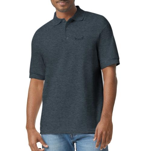 Kato Black Logo - Gildan Unisex 50/50 Jersey Polo