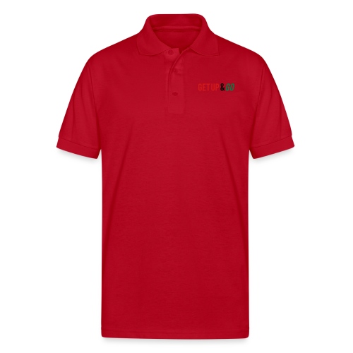 Get Up and Go - Gildan Unisex 50/50 Jersey Polo