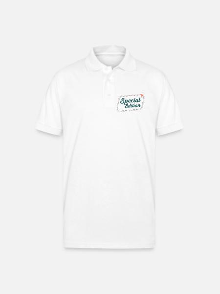 Special Edition - Gildan Unisex 50/50 Jersey Polo - white