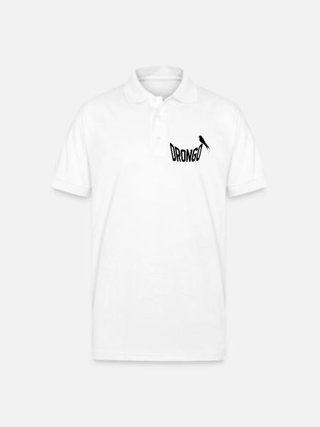 drongo - Gildan Unisex 50/50 Jersey Polo - white