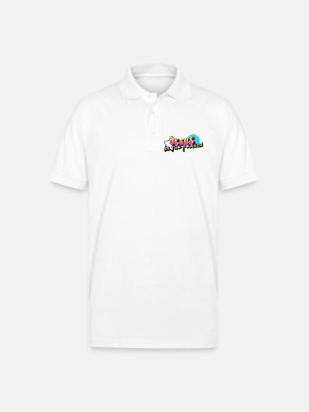 Jesus is the Reason - Gildan Unisex 50/50 Jersey Polo - white