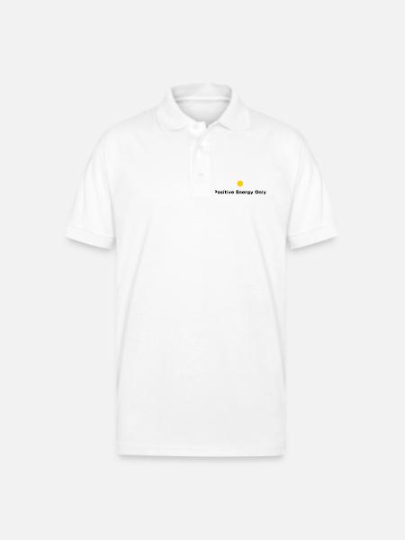 Solar Minimal Sunrise - Gildan Unisex 50/50 Jersey Polo - white