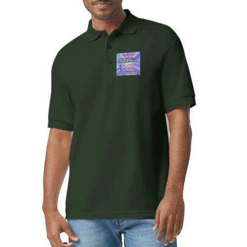 Personalized Souvenirs with Photo, Phrase, Design - Gildan Unisex 50/50 Jersey Polo