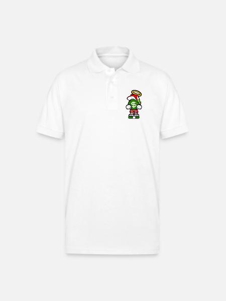 money - Gildan Unisex 50/50 Jersey Polo - white