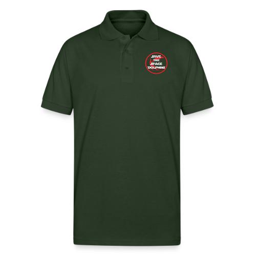 Save The Space Dolphins - Gildan Unisex 50/50 Jersey Polo