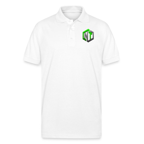 NayTendo GameCube Style Proffesional Logo - Gildan Unisex 50/50 Jersey Polo