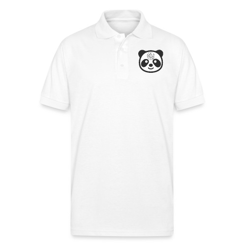 Way2Real Panda shirt - Gildan Unisex 50/50 Jersey Polo