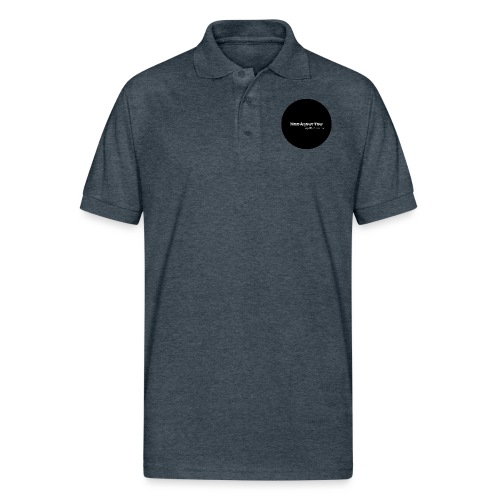 Mad About You Button - Gildan Unisex 50/50 Jersey Polo