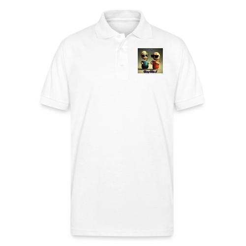 Smoon City_Tea and Shade - Gildan Unisex 50/50 Jersey Polo
