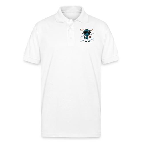 Smoon City 2_I heart Mrs S - Gildan Unisex 50/50 Jersey Polo