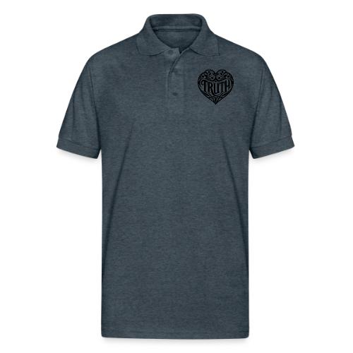 TRUTH in HEART - Gildan Unisex 50/50 Jersey Polo