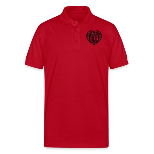 TRUTH in HEART - Gildan Unisex 50/50 Jersey Polo