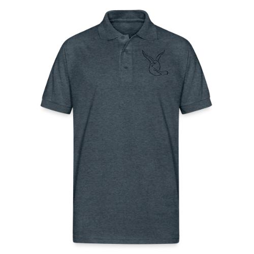 EMBRACED_TURTLEDOVES - Gildan Unisex 50/50 Jersey Polo