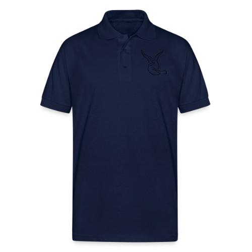 EMBRACED_TURTLEDOVES - Gildan Unisex 50/50 Jersey Polo