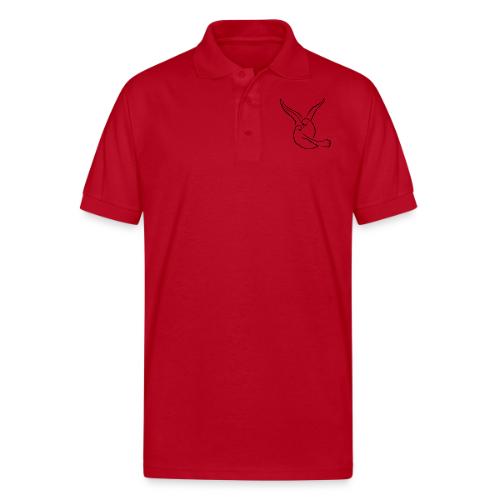 EMBRACED_TURTLEDOVES - Gildan Unisex 50/50 Jersey Polo