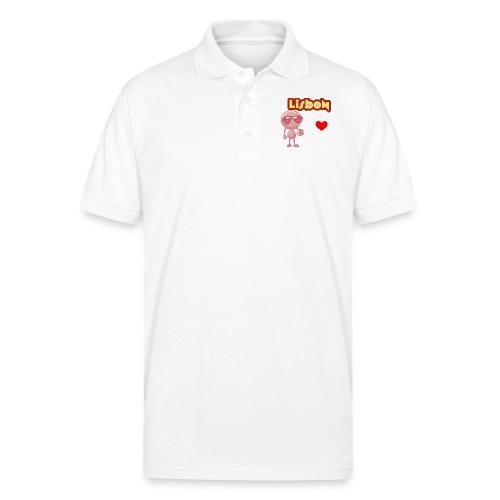 Smoon City_Lisbon - Gildan Unisex 50/50 Jersey Polo