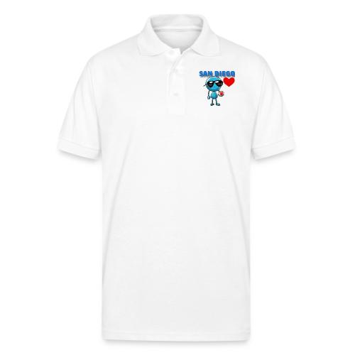 Smoon City_San Diego - Gildan Unisex 50/50 Jersey Polo