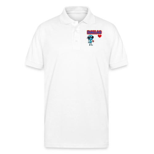 Smoon City_Dallas - Gildan Unisex 50/50 Jersey Polo
