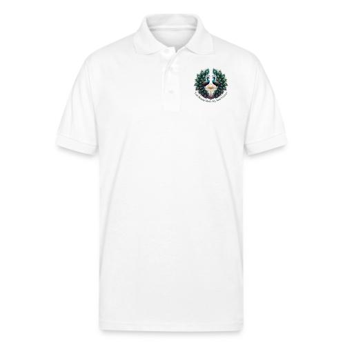 Your Beauty Holds My Soul Peacock Gifts T-Shirt - Gildan Unisex 50/50 Jersey Polo