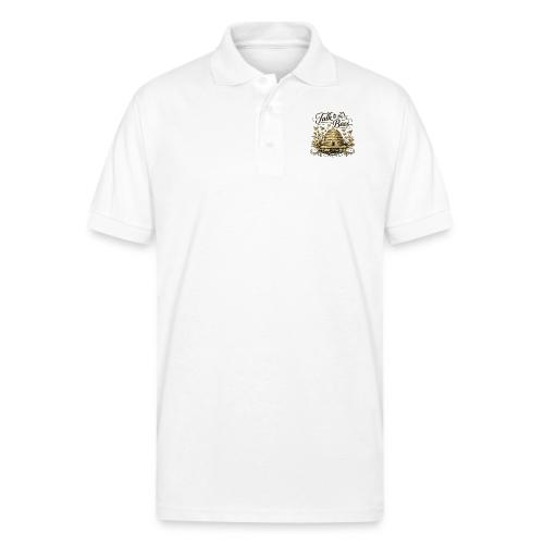 Talk To The Bees - Gildan Unisex 50/50 Jersey Polo