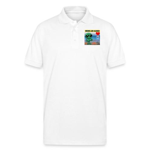 Smoon City_Turks and Caicos - Gildan Unisex 50/50 Jersey Polo