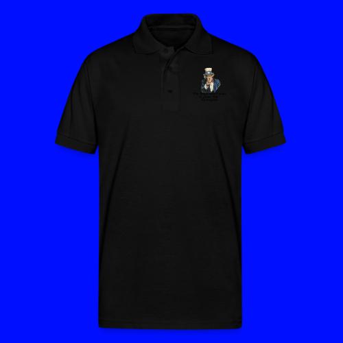 Uncle Sam - Finger - Gildan Unisex 50/50 Jersey Polo