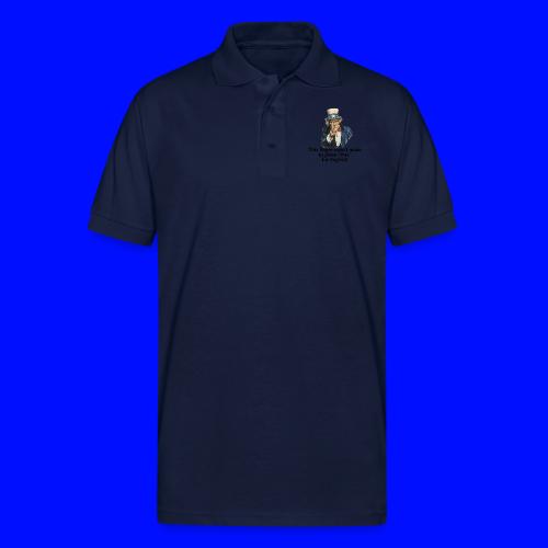 Uncle Sam - Finger - Gildan Unisex 50/50 Jersey Polo