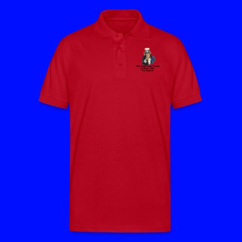 Uncle Sam - Finger - Gildan Unisex 50/50 Jersey Polo